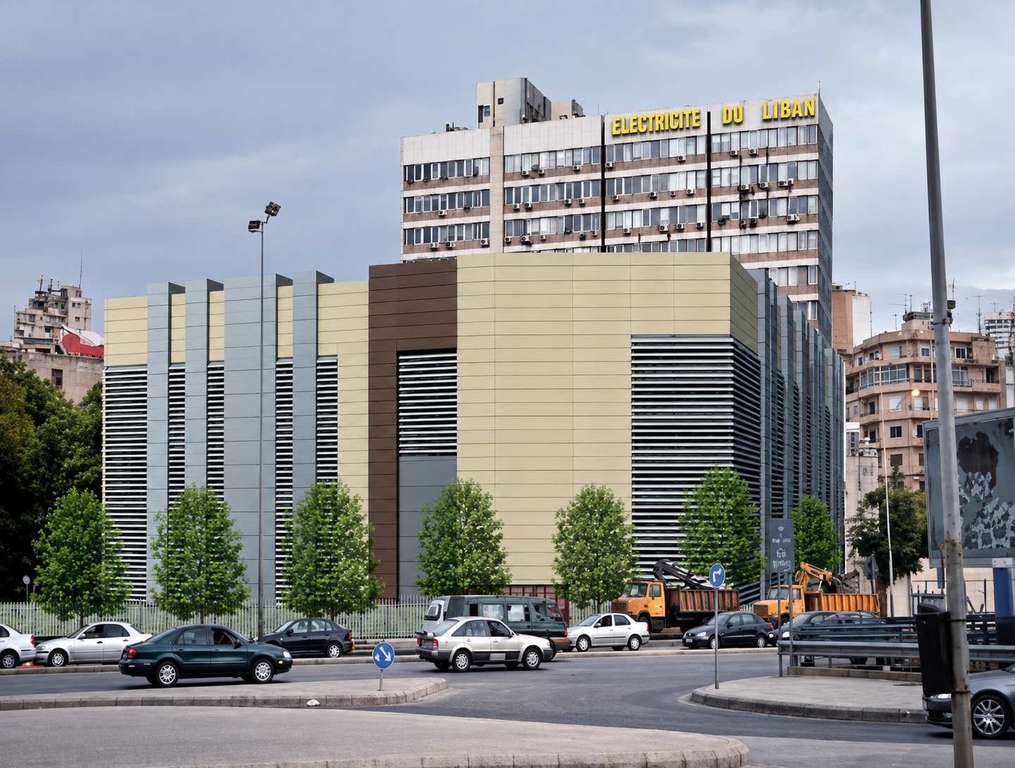 Achrafiyeh Substation exterior glazing and façade